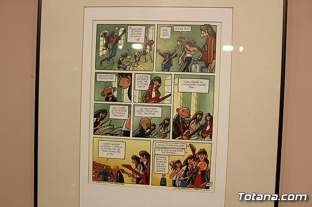 Inauguracin de la muestra Un paseo de vietas, de los dibujantes murcianos de la revista El Jueves, Juan lvarez y Jorge Gmez - 11