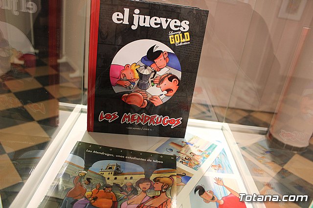 Inauguracin de la muestra Un paseo de vietas, de los dibujantes murcianos de la revista El Jueves, Juan lvarez y Jorge Gmez - 13