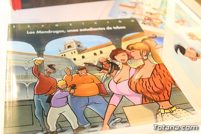 Inauguracin de la muestra Un paseo de vietas, de los dibujantes murcianos de la revista El Jueves, Juan lvarez y Jorge Gmez - 14