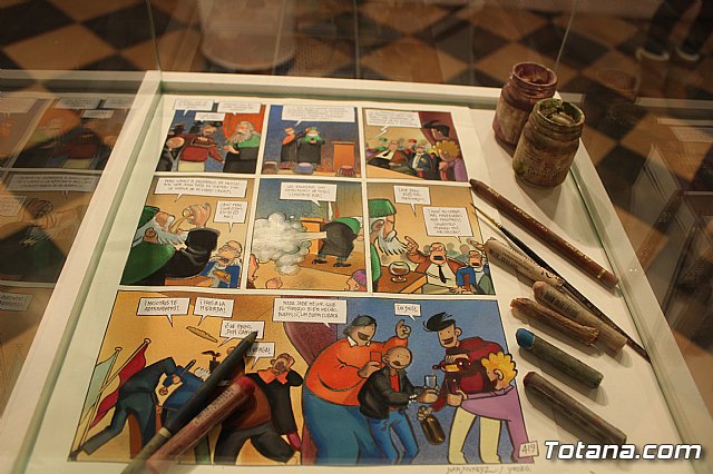 Inauguracin de la muestra Un paseo de vietas, de los dibujantes murcianos de la revista El Jueves, Juan lvarez y Jorge Gmez - 19