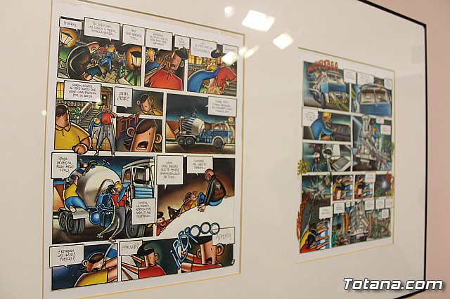 Inauguracin de la muestra Un paseo de vietas, de los dibujantes murcianos de la revista El Jueves, Juan lvarez y Jorge Gmez - 24