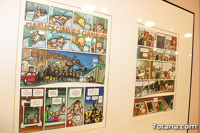 Inauguracin de la muestra Un paseo de vietas, de los dibujantes murcianos de la revista El Jueves, Juan lvarez y Jorge Gmez - 29