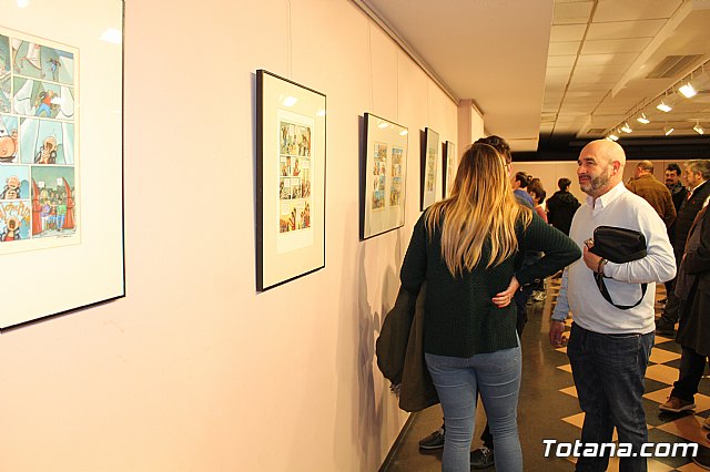 Inauguracin de la muestra Un paseo de vietas, de los dibujantes murcianos de la revista El Jueves, Juan lvarez y Jorge Gmez - 31