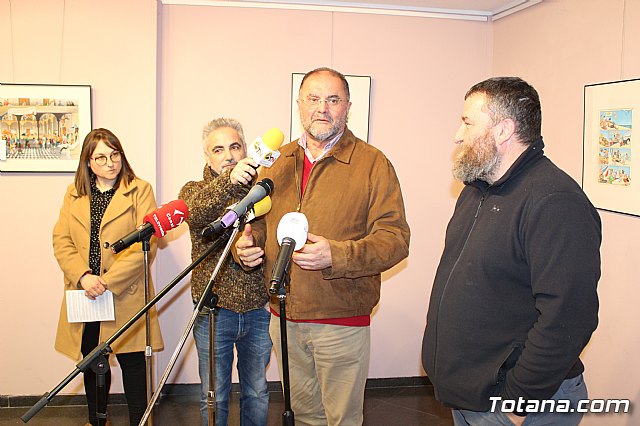 Inauguracin de la muestra Un paseo de vietas, de los dibujantes murcianos de la revista El Jueves, Juan lvarez y Jorge Gmez - 33