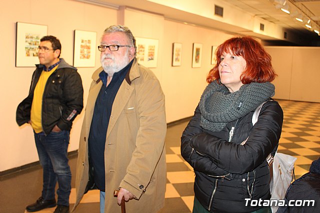 Inauguracin de la muestra Un paseo de vietas, de los dibujantes murcianos de la revista El Jueves, Juan lvarez y Jorge Gmez - 39