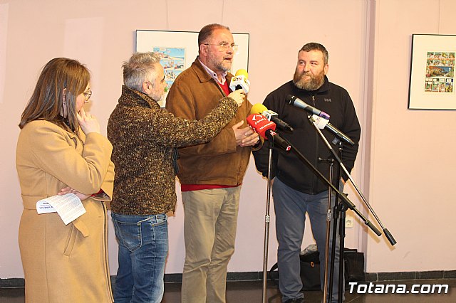 Inauguracin de la muestra Un paseo de vietas, de los dibujantes murcianos de la revista El Jueves, Juan lvarez y Jorge Gmez - 42
