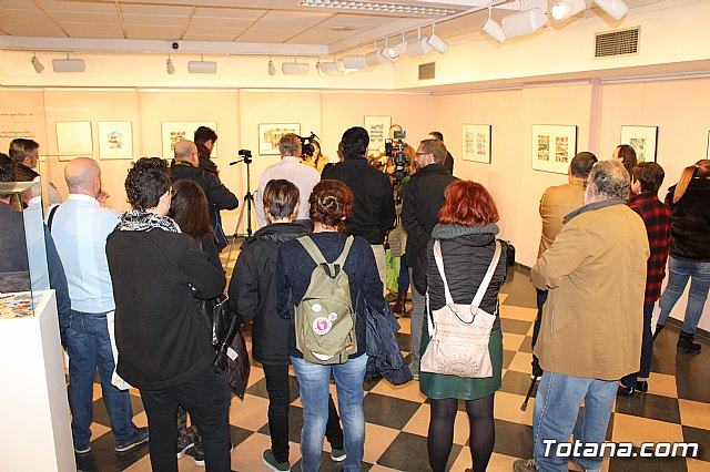 Inauguracin de la muestra Un paseo de vietas, de los dibujantes murcianos de la revista El Jueves, Juan lvarez y Jorge Gmez - 43