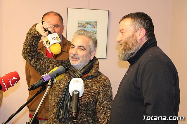 Inauguracin de la muestra Un paseo de vietas, de los dibujantes murcianos de la revista El Jueves, Juan lvarez y Jorge Gmez - 45