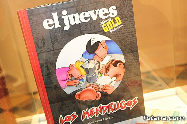 Inauguracin de la muestra Un paseo de vietas, de los dibujantes murcianos de la revista El Jueves, Juan lvarez y Jorge Gmez - 46