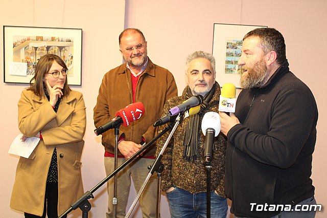 Inauguracin de la muestra Un paseo de vietas, de los dibujantes murcianos de la revista El Jueves, Juan lvarez y Jorge Gmez - 50