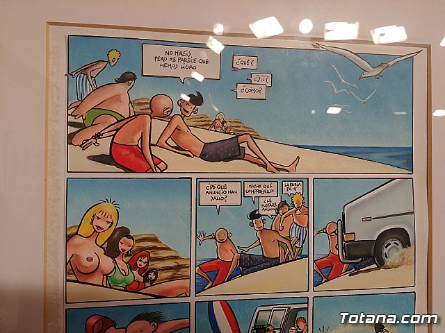 Inauguracin de la muestra Un paseo de vietas, de los dibujantes murcianos de la revista El Jueves, Juan lvarez y Jorge Gmez - 53
