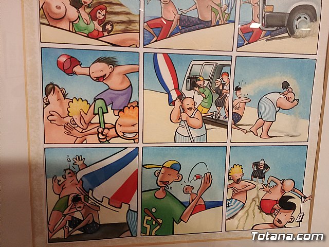 Inauguracin de la muestra Un paseo de vietas, de los dibujantes murcianos de la revista El Jueves, Juan lvarez y Jorge Gmez - 54