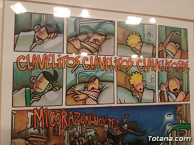 Inauguracin de la muestra Un paseo de vietas, de los dibujantes murcianos de la revista El Jueves, Juan lvarez y Jorge Gmez - 57