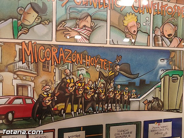 Inauguracin de la muestra Un paseo de vietas, de los dibujantes murcianos de la revista El Jueves, Juan lvarez y Jorge Gmez - 58