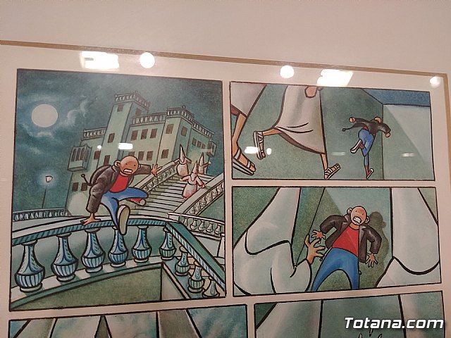 Inauguracin de la muestra Un paseo de vietas, de los dibujantes murcianos de la revista El Jueves, Juan lvarez y Jorge Gmez - 63