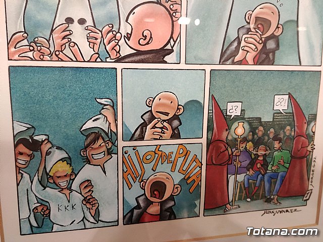 Inauguracin de la muestra Un paseo de vietas, de los dibujantes murcianos de la revista El Jueves, Juan lvarez y Jorge Gmez - 65