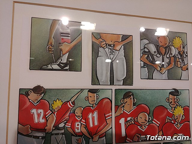 Inauguracin de la muestra Un paseo de vietas, de los dibujantes murcianos de la revista El Jueves, Juan lvarez y Jorge Gmez - 75