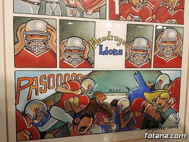 Inauguracin de la muestra Un paseo de vietas, de los dibujantes murcianos de la revista El Jueves, Juan lvarez y Jorge Gmez - 76