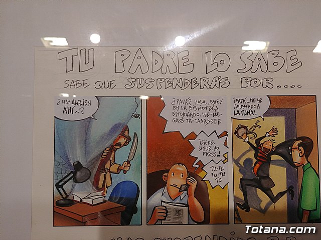 Inauguracin de la muestra Un paseo de vietas, de los dibujantes murcianos de la revista El Jueves, Juan lvarez y Jorge Gmez - 90