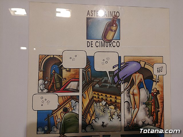 Inauguracin de la muestra Un paseo de vietas, de los dibujantes murcianos de la revista El Jueves, Juan lvarez y Jorge Gmez - 92