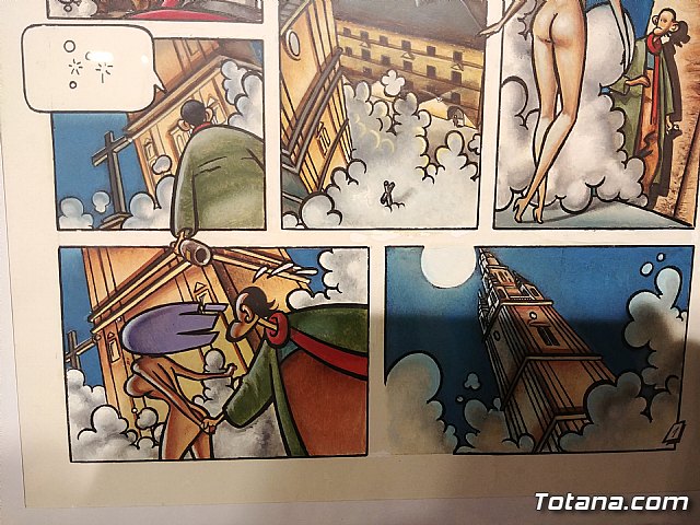 Inauguracin de la muestra Un paseo de vietas, de los dibujantes murcianos de la revista El Jueves, Juan lvarez y Jorge Gmez - 93