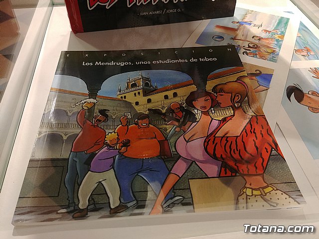 Inauguracin de la muestra Un paseo de vietas, de los dibujantes murcianos de la revista El Jueves, Juan lvarez y Jorge Gmez - 96