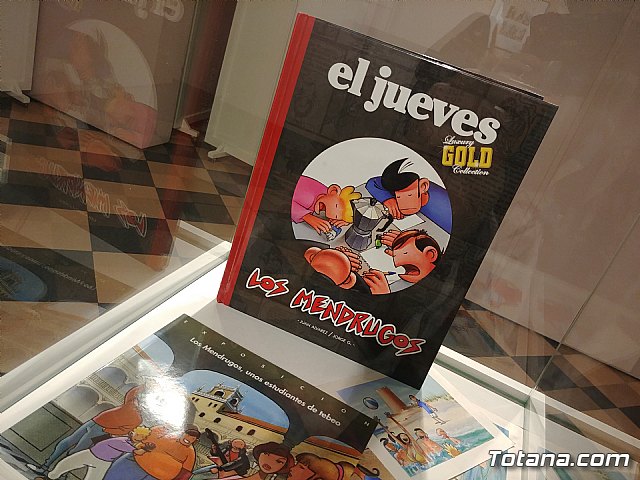 Inauguracin de la muestra Un paseo de vietas, de los dibujantes murcianos de la revista El Jueves, Juan lvarez y Jorge Gmez - 98