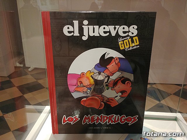 Inauguracin de la muestra Un paseo de vietas, de los dibujantes murcianos de la revista El Jueves, Juan lvarez y Jorge Gmez - 99