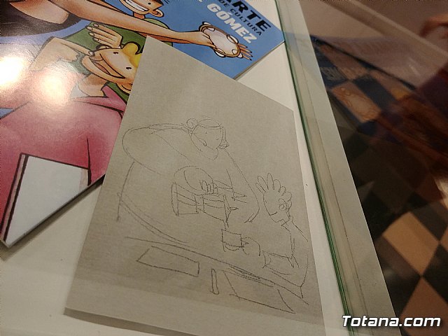 Inauguracin de la muestra Un paseo de vietas, de los dibujantes murcianos de la revista El Jueves, Juan lvarez y Jorge Gmez - 102