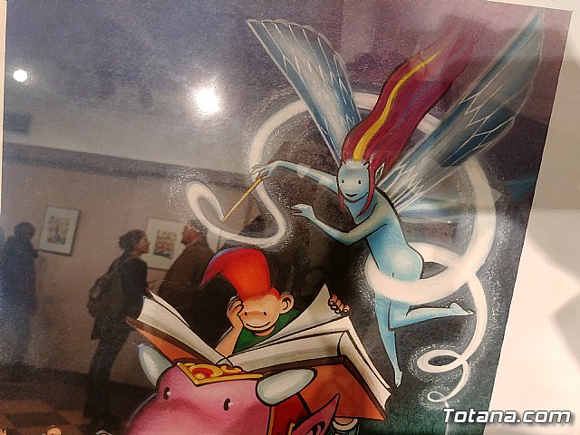 Inauguracin de la muestra Un paseo de vietas, de los dibujantes murcianos de la revista El Jueves, Juan lvarez y Jorge Gmez - 107