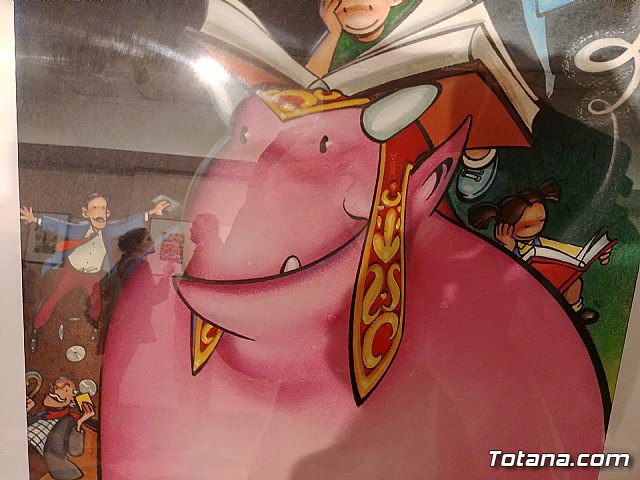 Inauguracin de la muestra Un paseo de vietas, de los dibujantes murcianos de la revista El Jueves, Juan lvarez y Jorge Gmez - 108