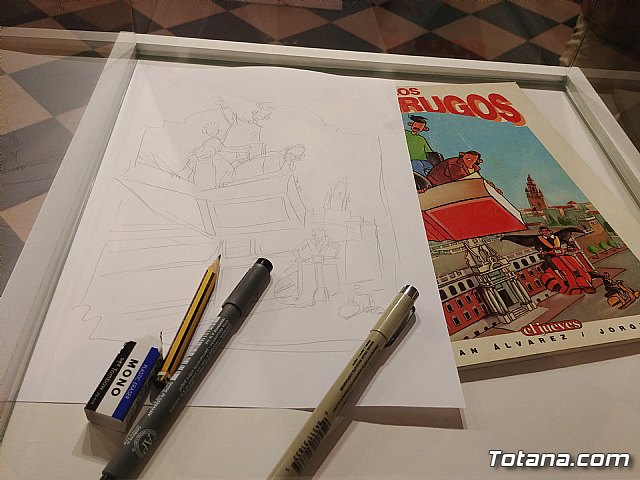 Inauguracin de la muestra Un paseo de vietas, de los dibujantes murcianos de la revista El Jueves, Juan lvarez y Jorge Gmez - 112
