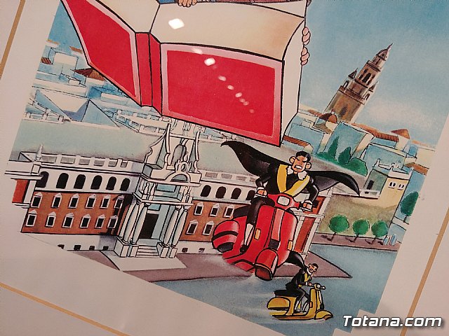 Inauguracin de la muestra Un paseo de vietas, de los dibujantes murcianos de la revista El Jueves, Juan lvarez y Jorge Gmez - 118