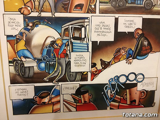 Inauguracin de la muestra Un paseo de vietas, de los dibujantes murcianos de la revista El Jueves, Juan lvarez y Jorge Gmez - 120