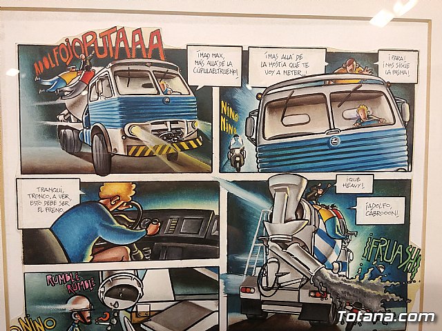 Inauguracin de la muestra Un paseo de vietas, de los dibujantes murcianos de la revista El Jueves, Juan lvarez y Jorge Gmez - 121