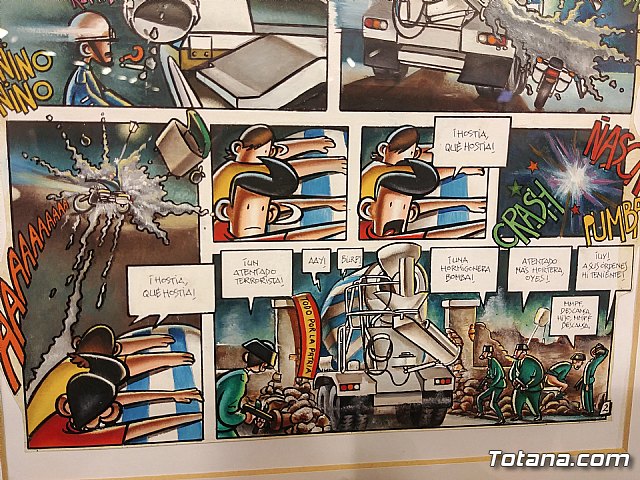 Inauguracin de la muestra Un paseo de vietas, de los dibujantes murcianos de la revista El Jueves, Juan lvarez y Jorge Gmez - 122
