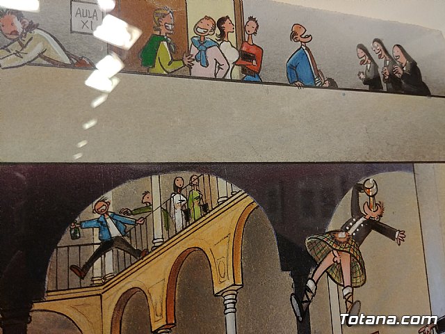 Inauguracin de la muestra Un paseo de vietas, de los dibujantes murcianos de la revista El Jueves, Juan lvarez y Jorge Gmez - 128