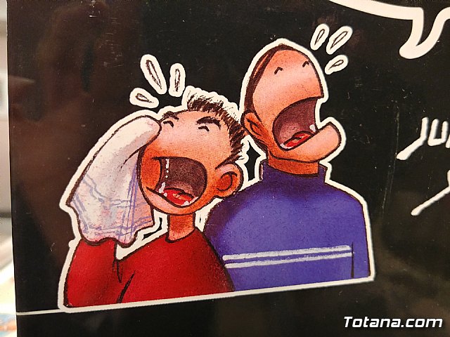 Inauguracin de la muestra Un paseo de vietas, de los dibujantes murcianos de la revista El Jueves, Juan lvarez y Jorge Gmez - 131