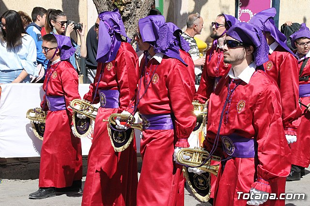 Procesin  Viernes Santo (maana) - Semana Santa de Totana 2018 - 160