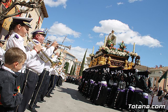 Procesin  Viernes Santo (maana) - Semana Santa de Totana 2018 - 541