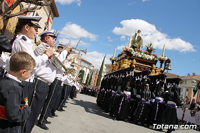 Procesin  Viernes Santo (maana) - Semana Santa de Totana 2018 - 542