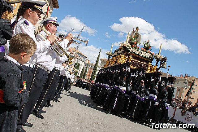 Procesin  Viernes Santo (maana) - Semana Santa de Totana 2018 - 543